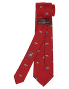 Corbata rinocerontes Rojo/azul