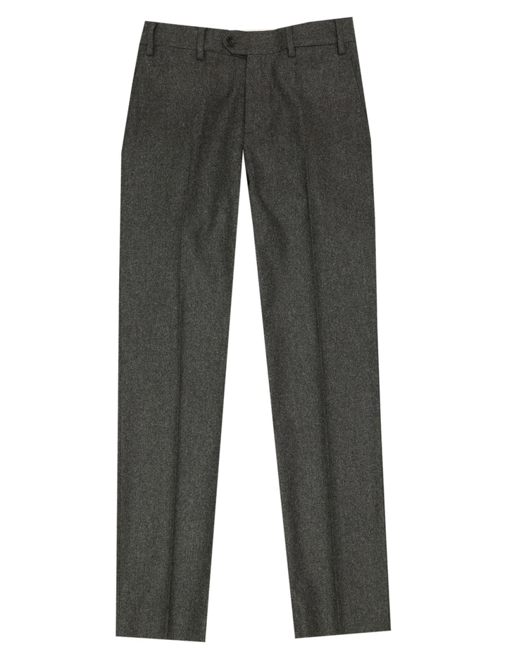 Pantalón franela s/pinzas Gris medio