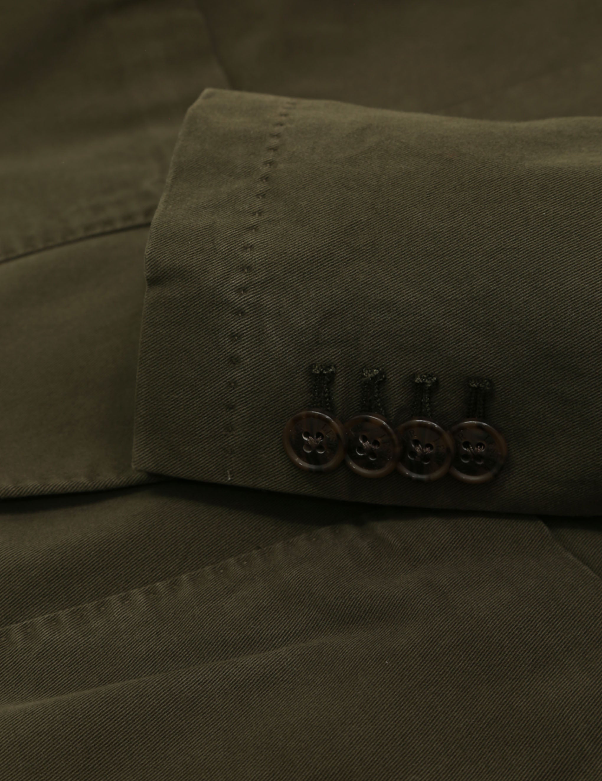 Chaqueta gabardina Verde