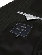 Traje hombre raya diplotamica Gris