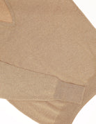 Jersey cashmere pico Beige