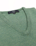Jersey cashmere pico Verde