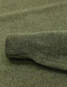 Jersey botones lana Verde