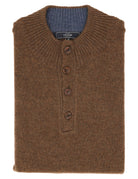 Jersey botones lana Beige