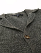 Cardigan punto de arroz Gris