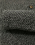 Cardigan punto de arroz Gris