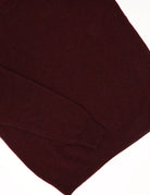 Jersey caja lana Burdeos