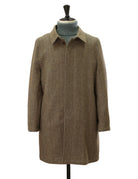 Abrigo tweed chester Marrón