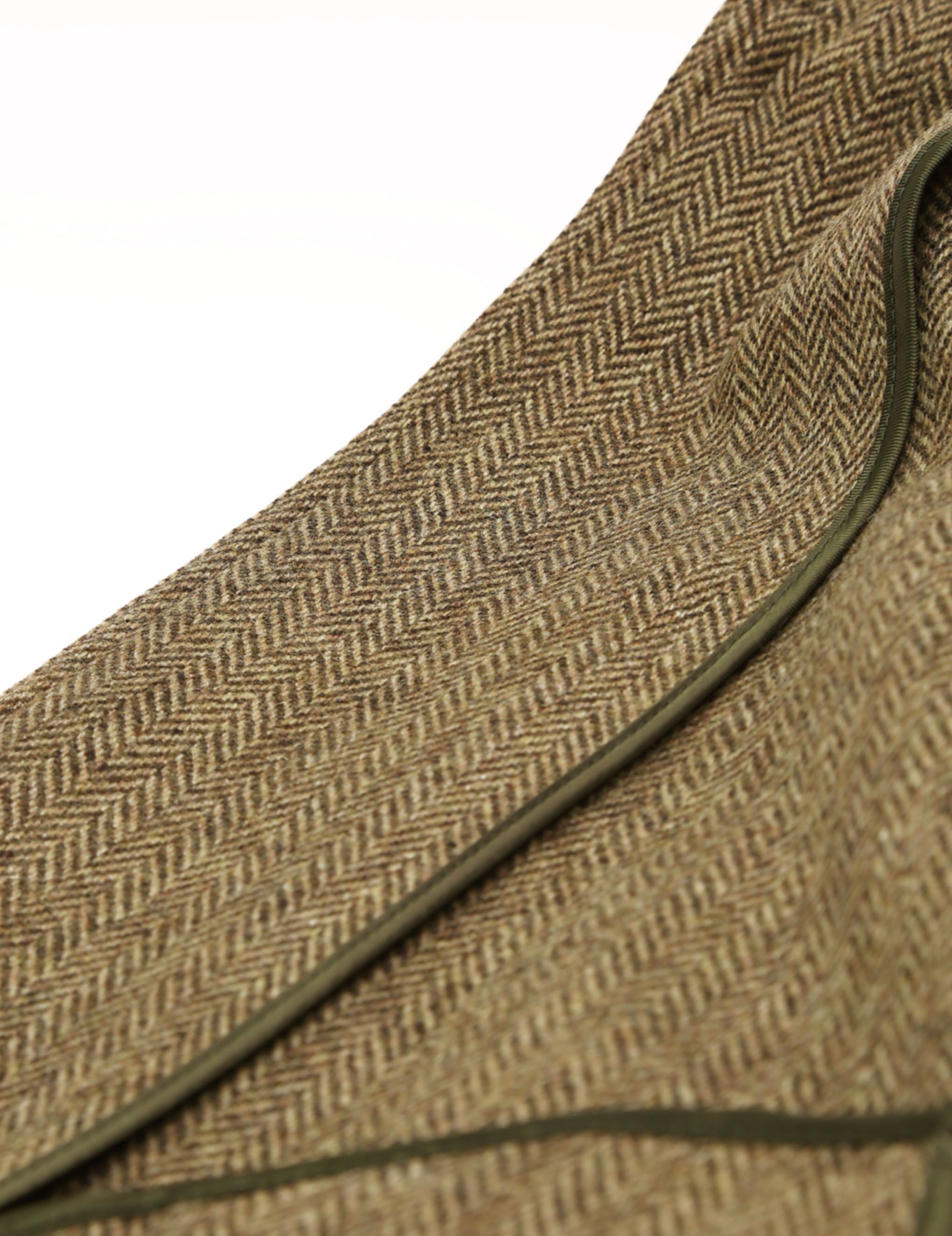 Abrigo tweed chester Marrón
