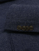 Chaqueta tweed birmingham Azul