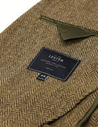 Chaqueta tweed chester Marrón