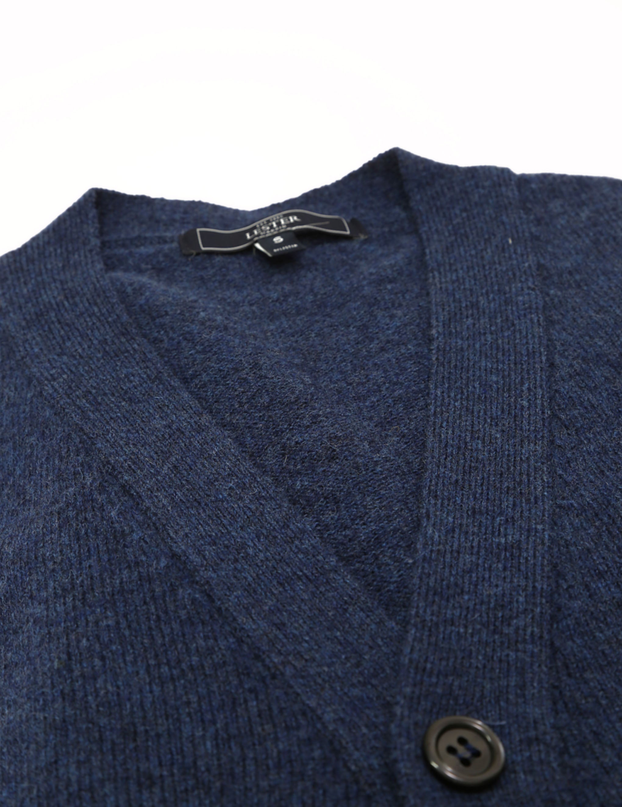 Cardigan  lana Azul