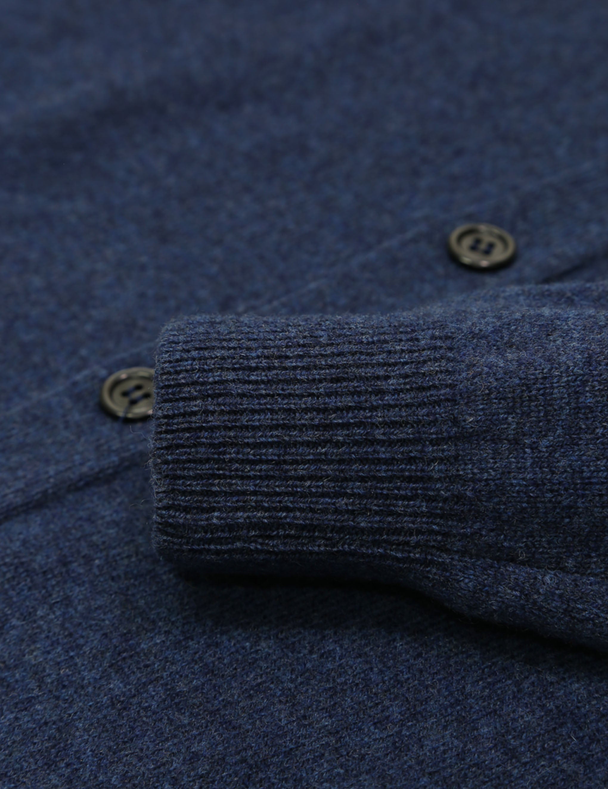 Cardigan  lana Azul
