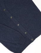 Cardigan  lana Azul