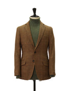 Chaqueta tweed leeds Marrón