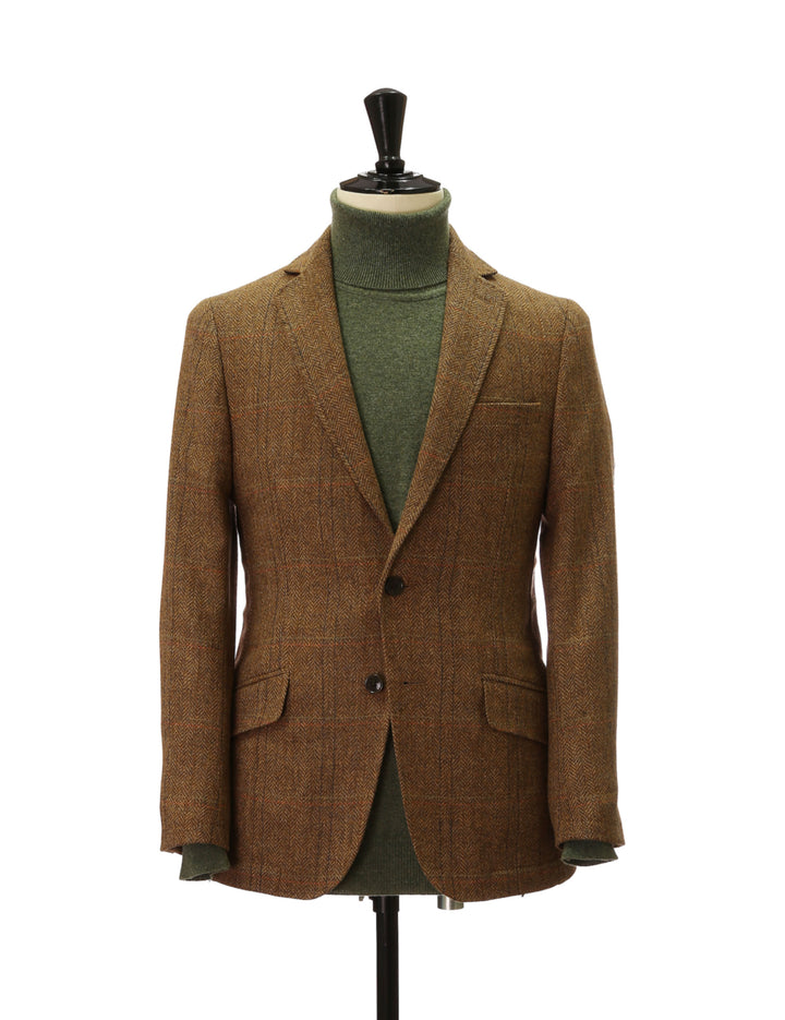 Chaqueta tweed leeds Marrón
