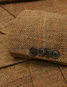 Chaqueta tweed leeds Marrón