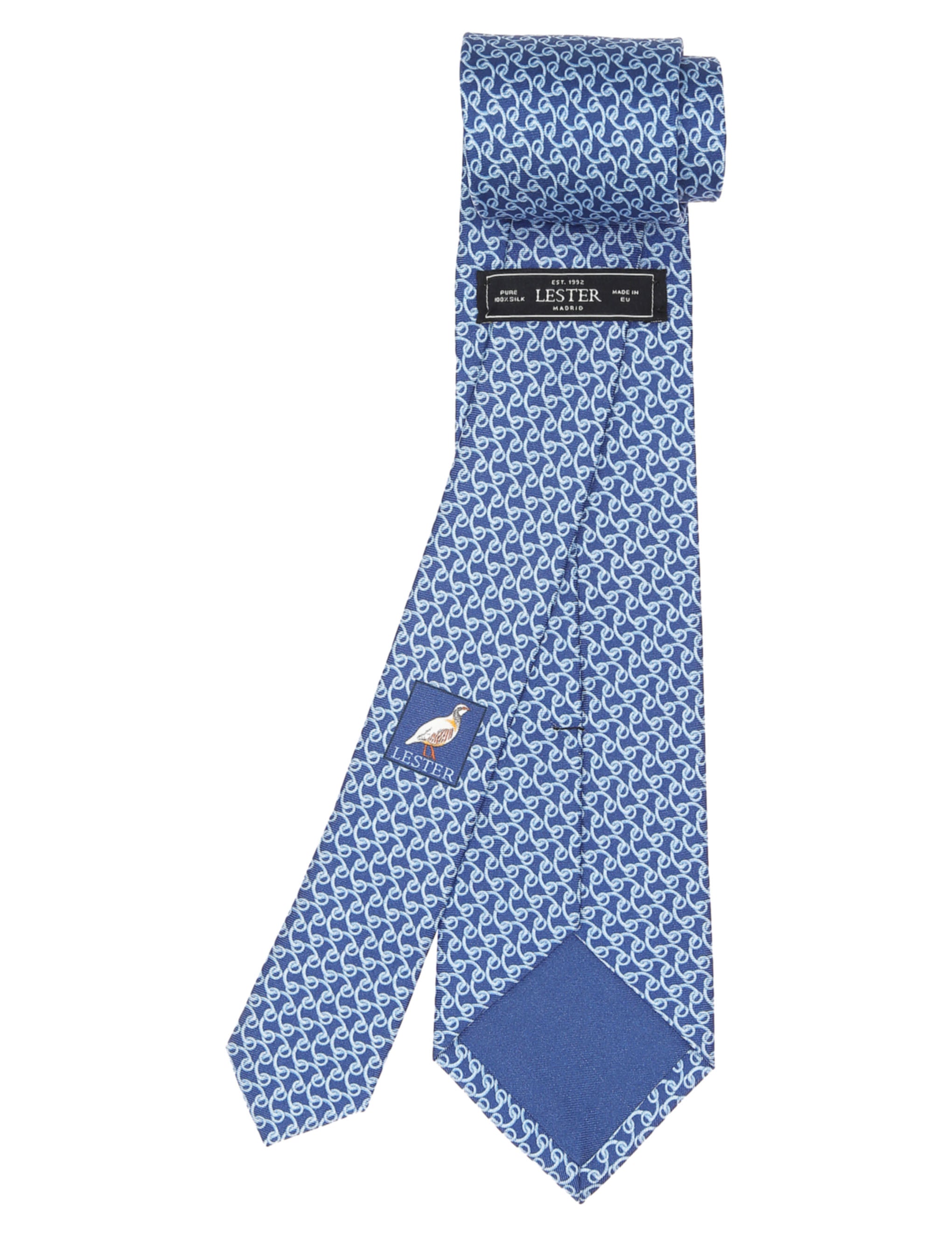 Corbata catena Azul/azul