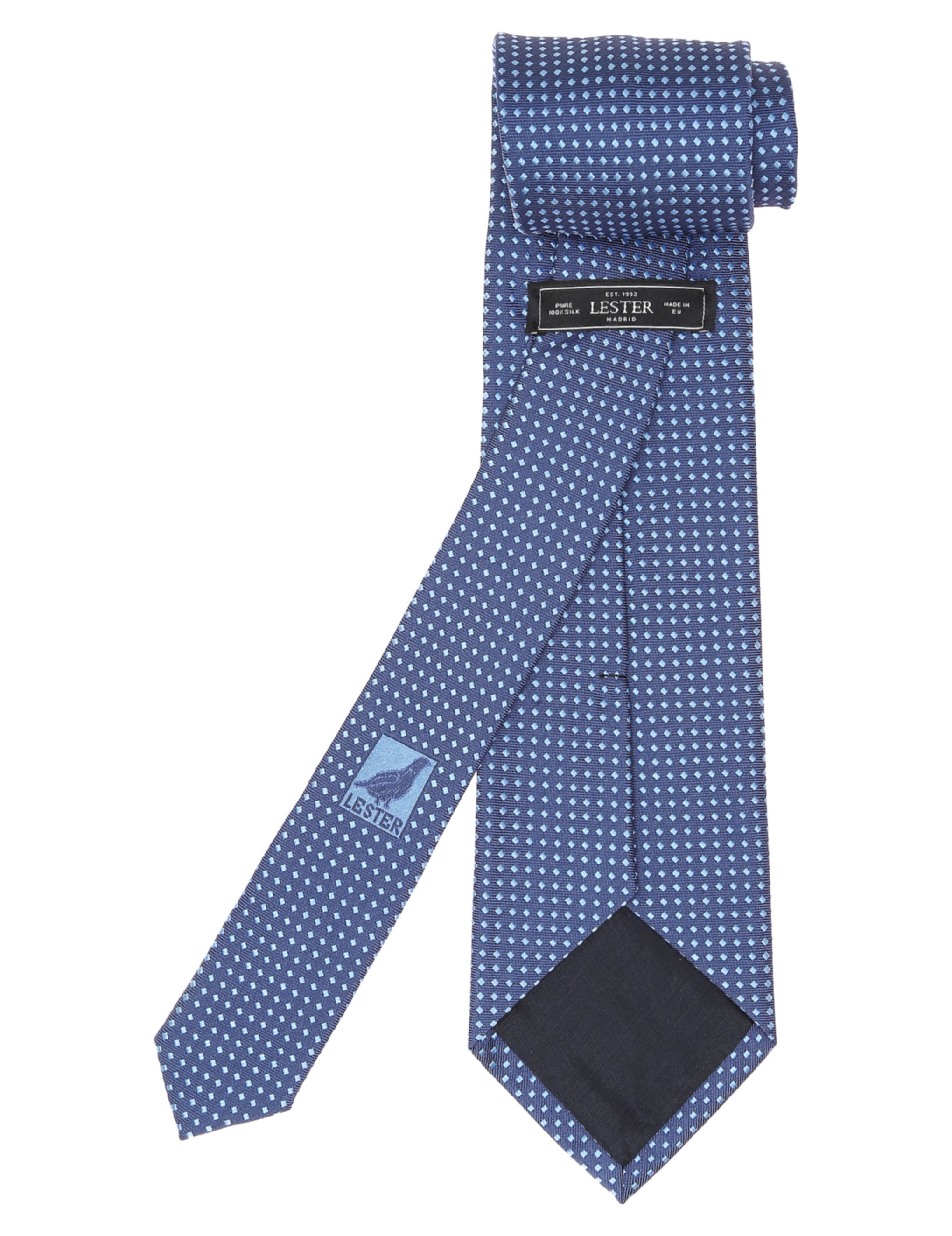 Corbata cubitos Azul/azul