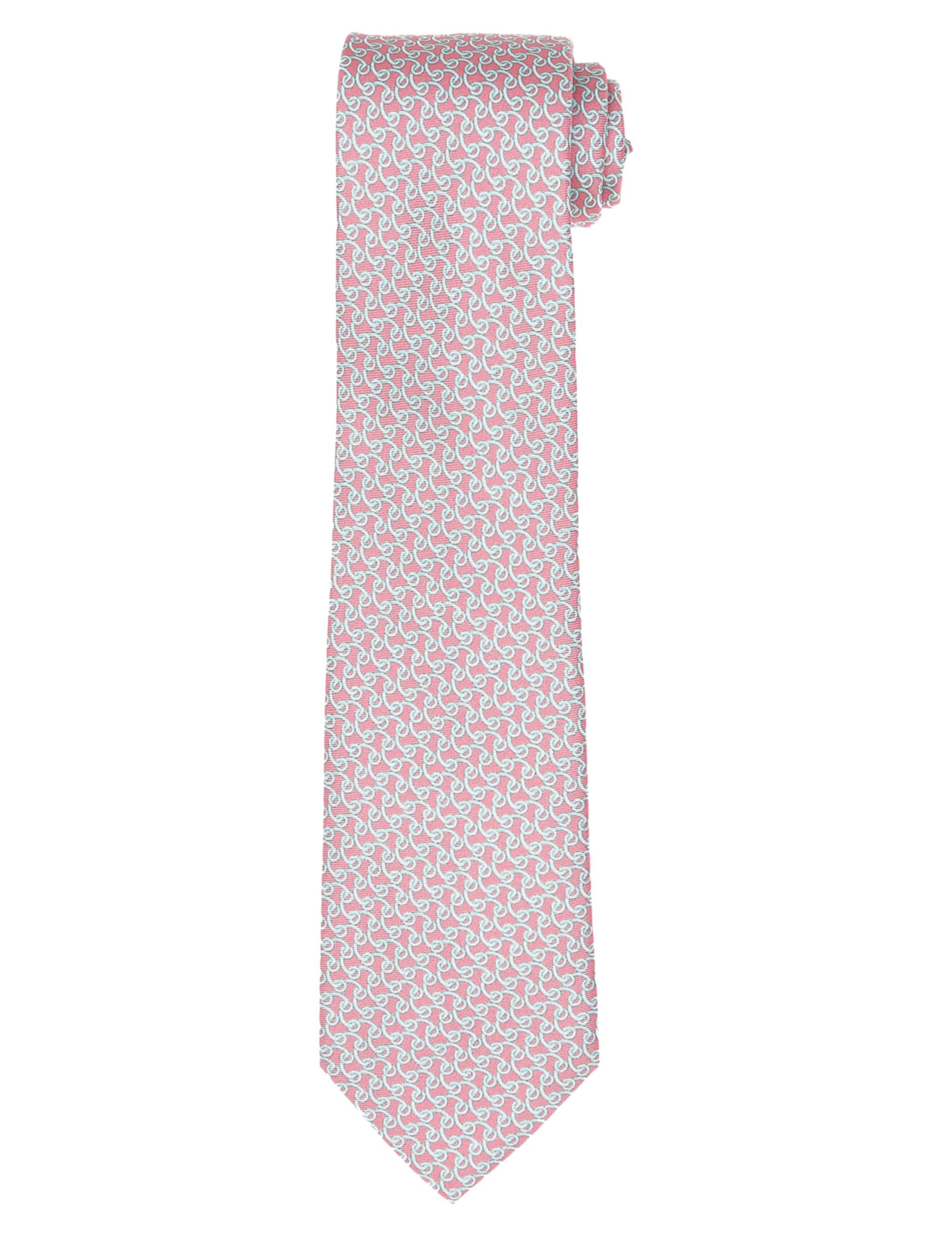 Corbata catena Rosa/azul