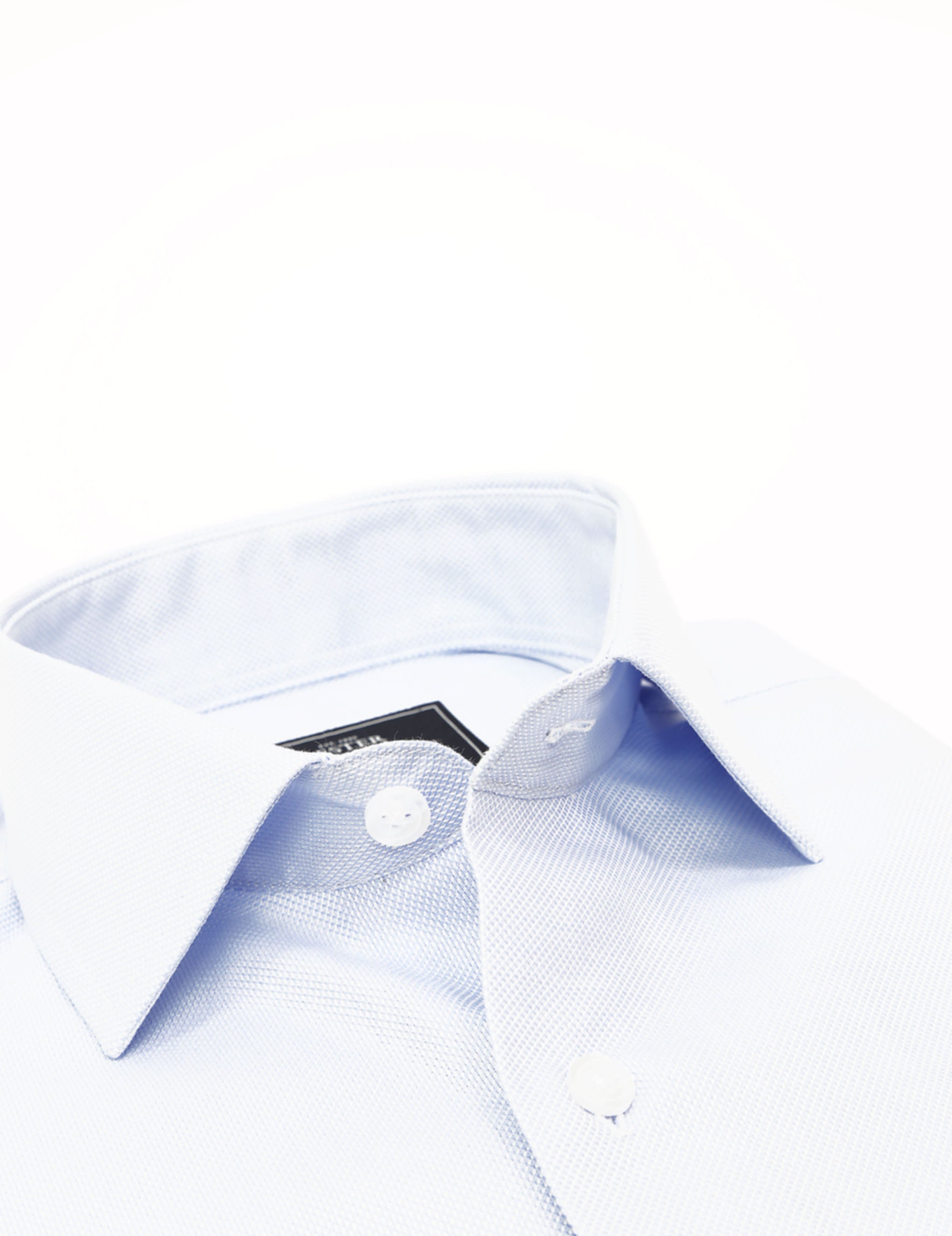 Camisa vestir ojo de perdiz Azul
