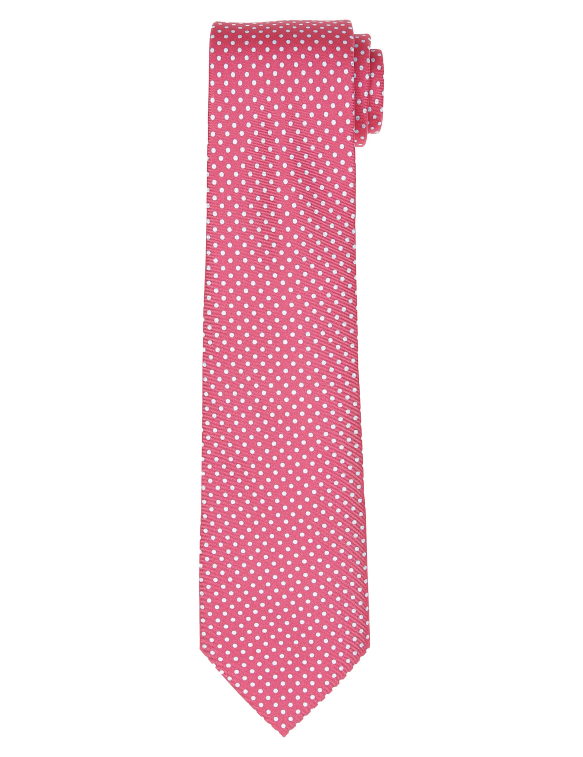 Corbata pois estampa Rosa/azul