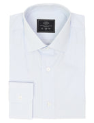 Camisa vestir raya fina Azul