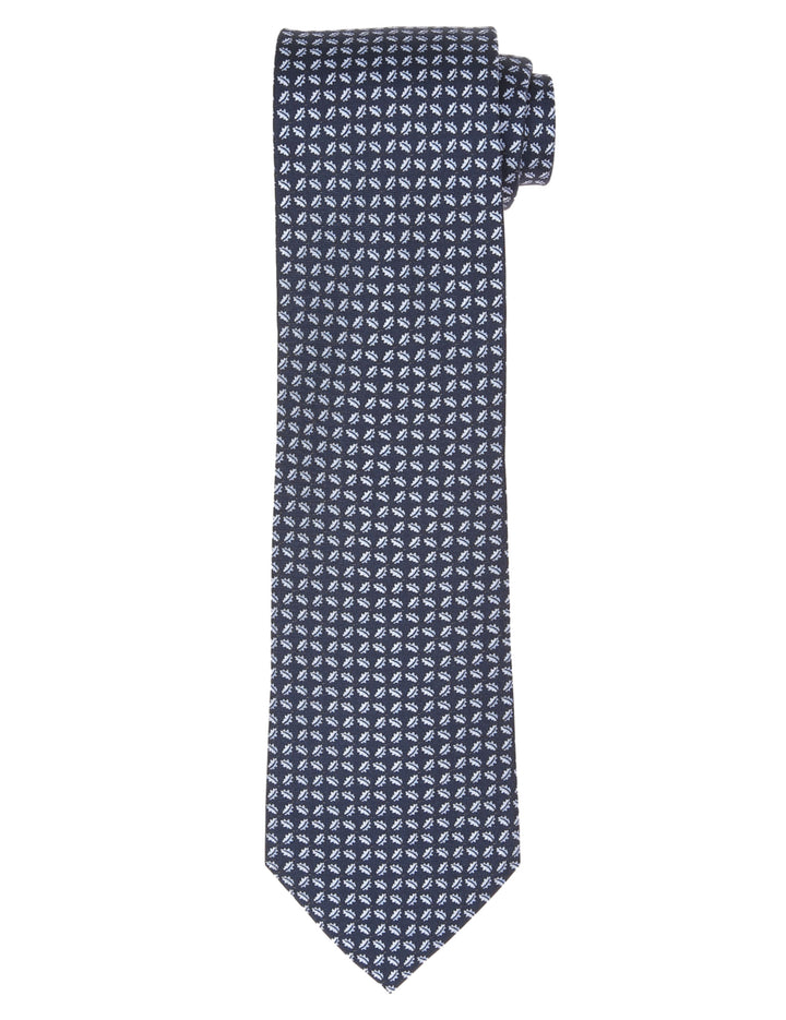 Corbata hoja Azul/azul