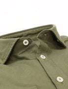 Camisa oxford bolsillos Kaki