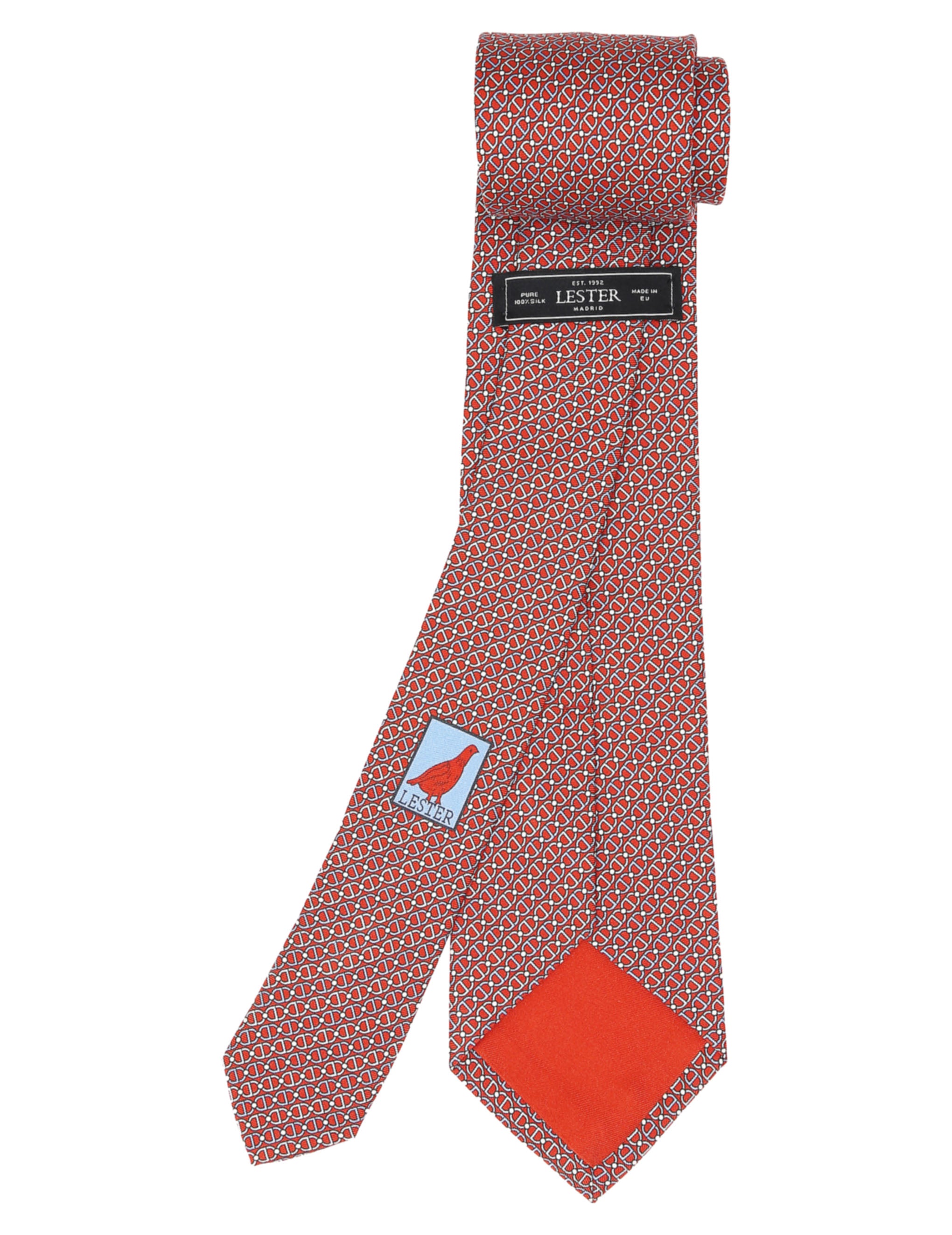 Corbata premiun estribos Rojo/azul
