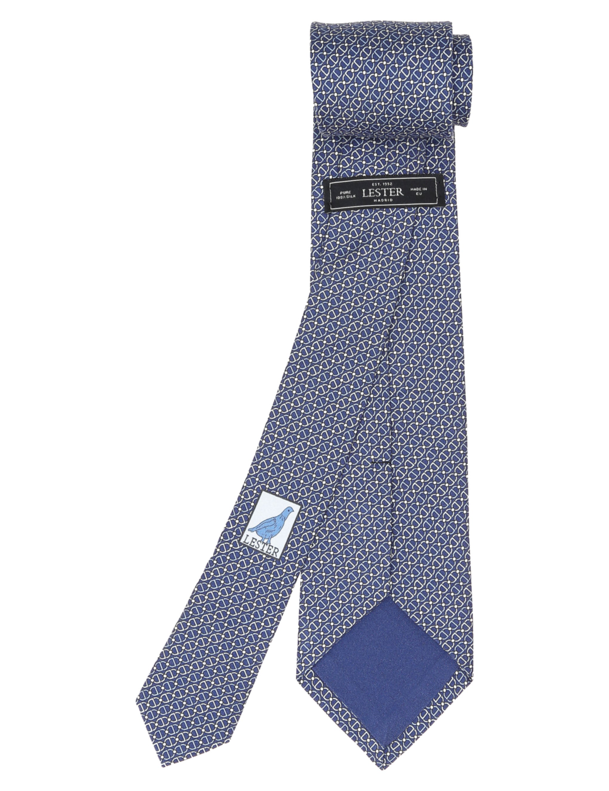 Corbata premiun estribos Azul/azul
