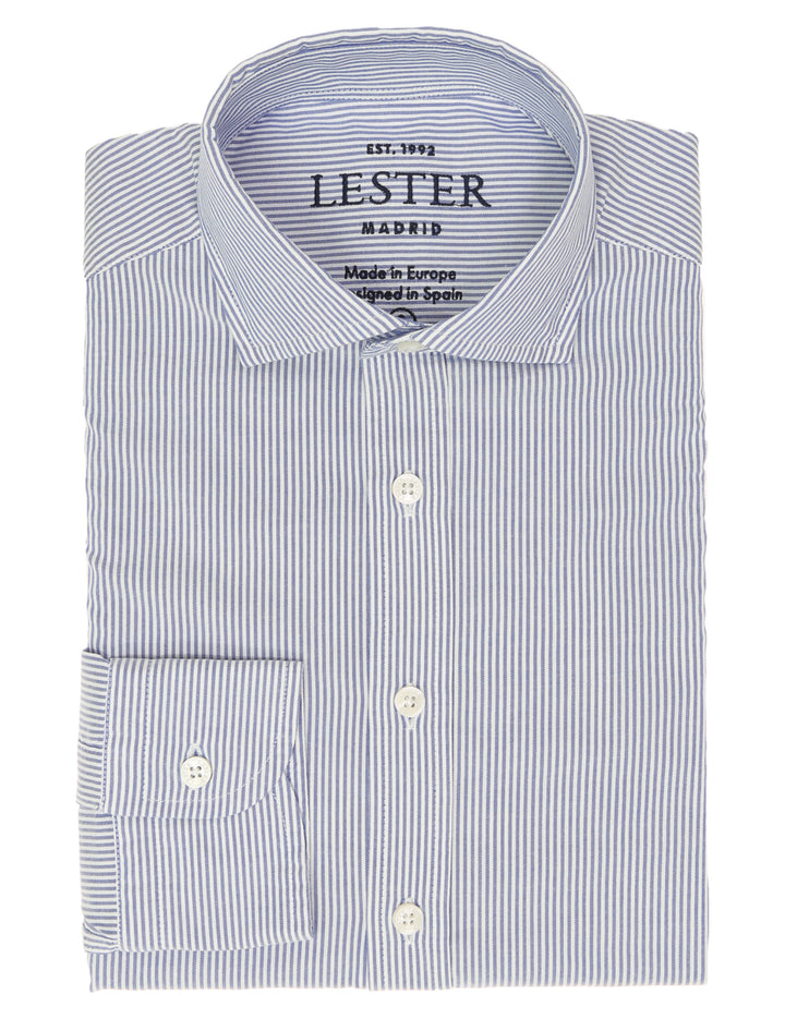 Camisa sport oxford raya par Azul