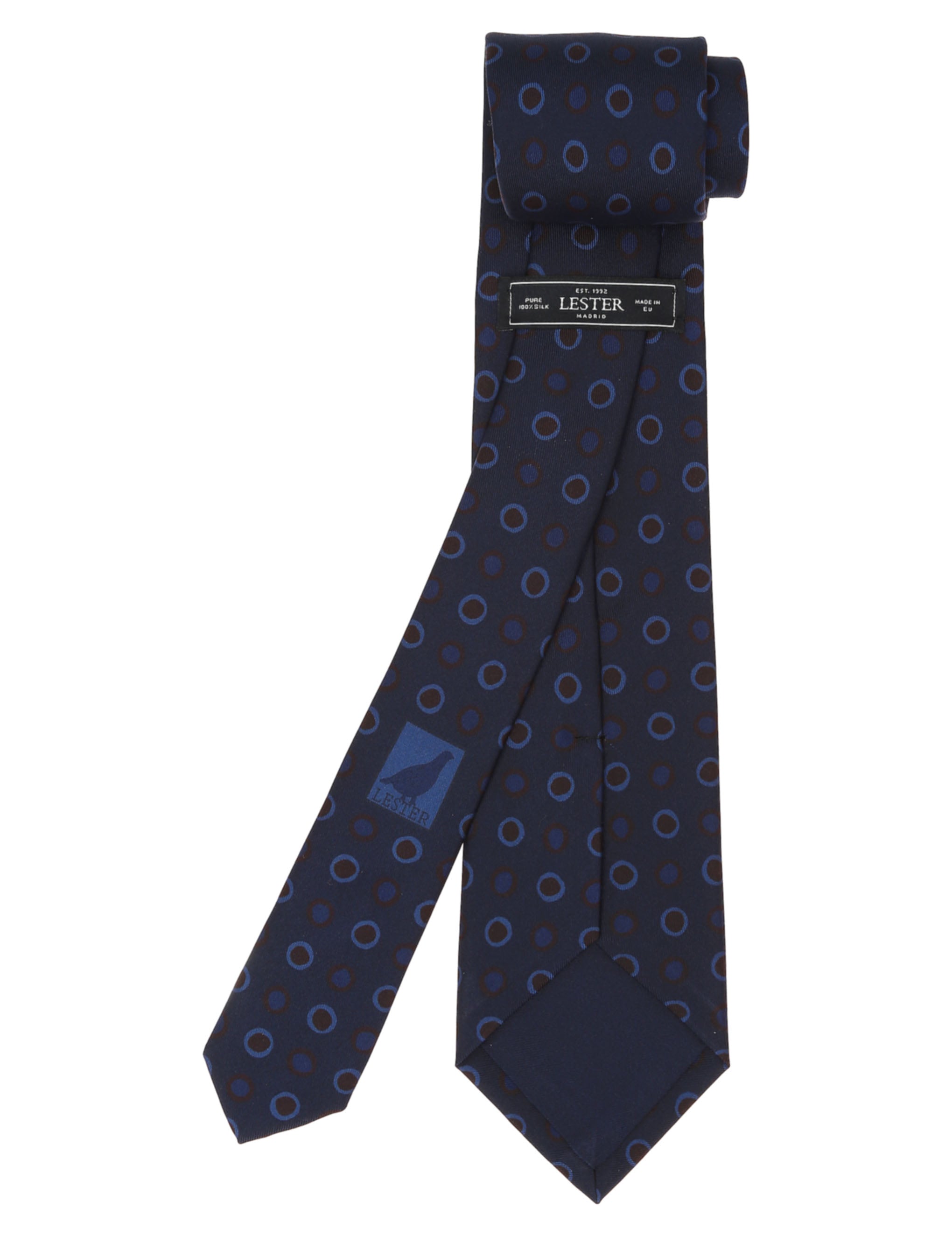 Corbata premiun shappe Azul/rojo