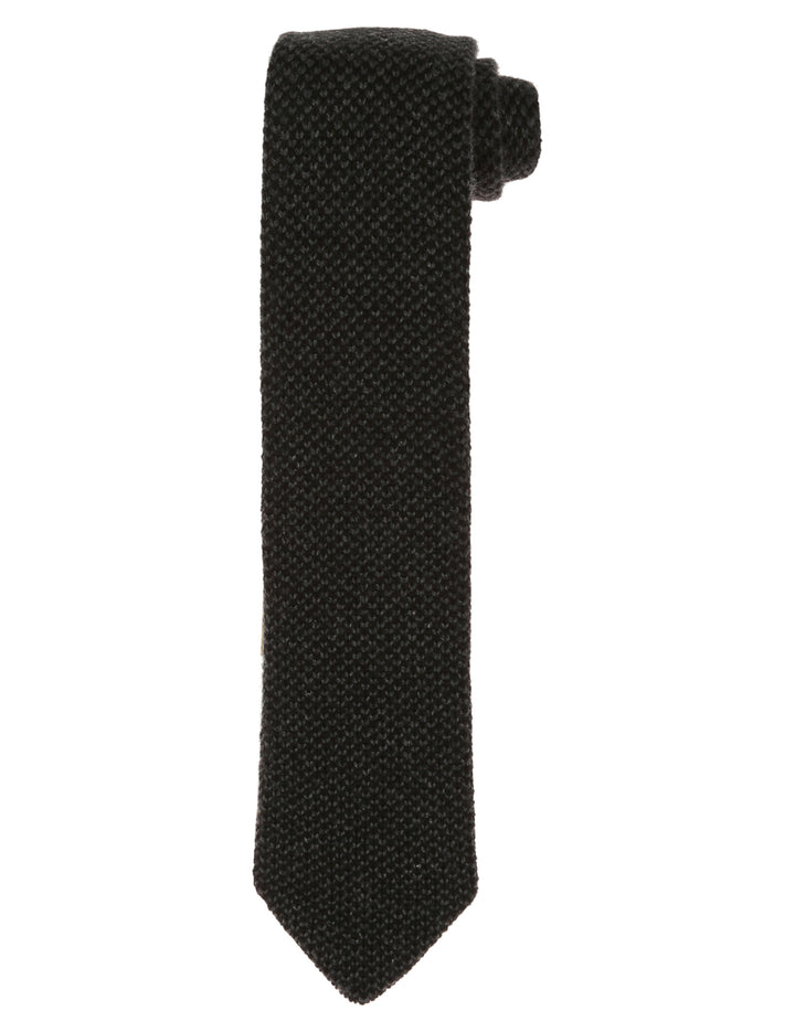 Corbata maglia cashmere Gris gris