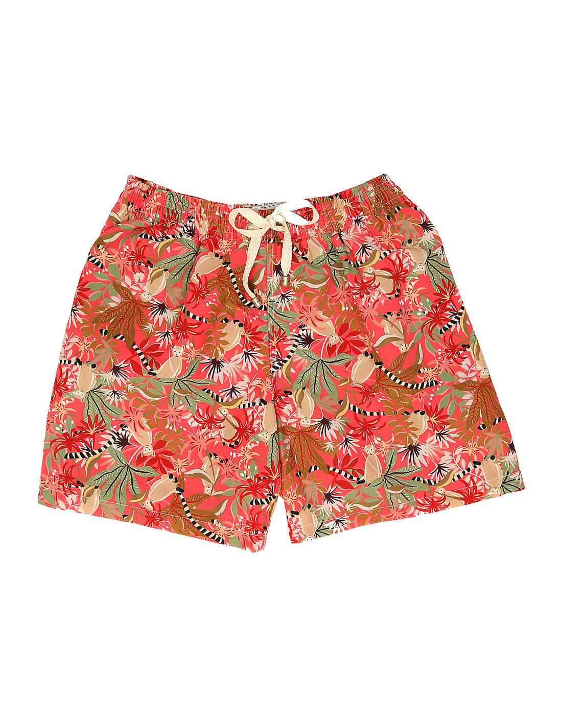 Traje de baño tropical monos Rosa