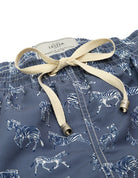 Traje de baño cebras Azul