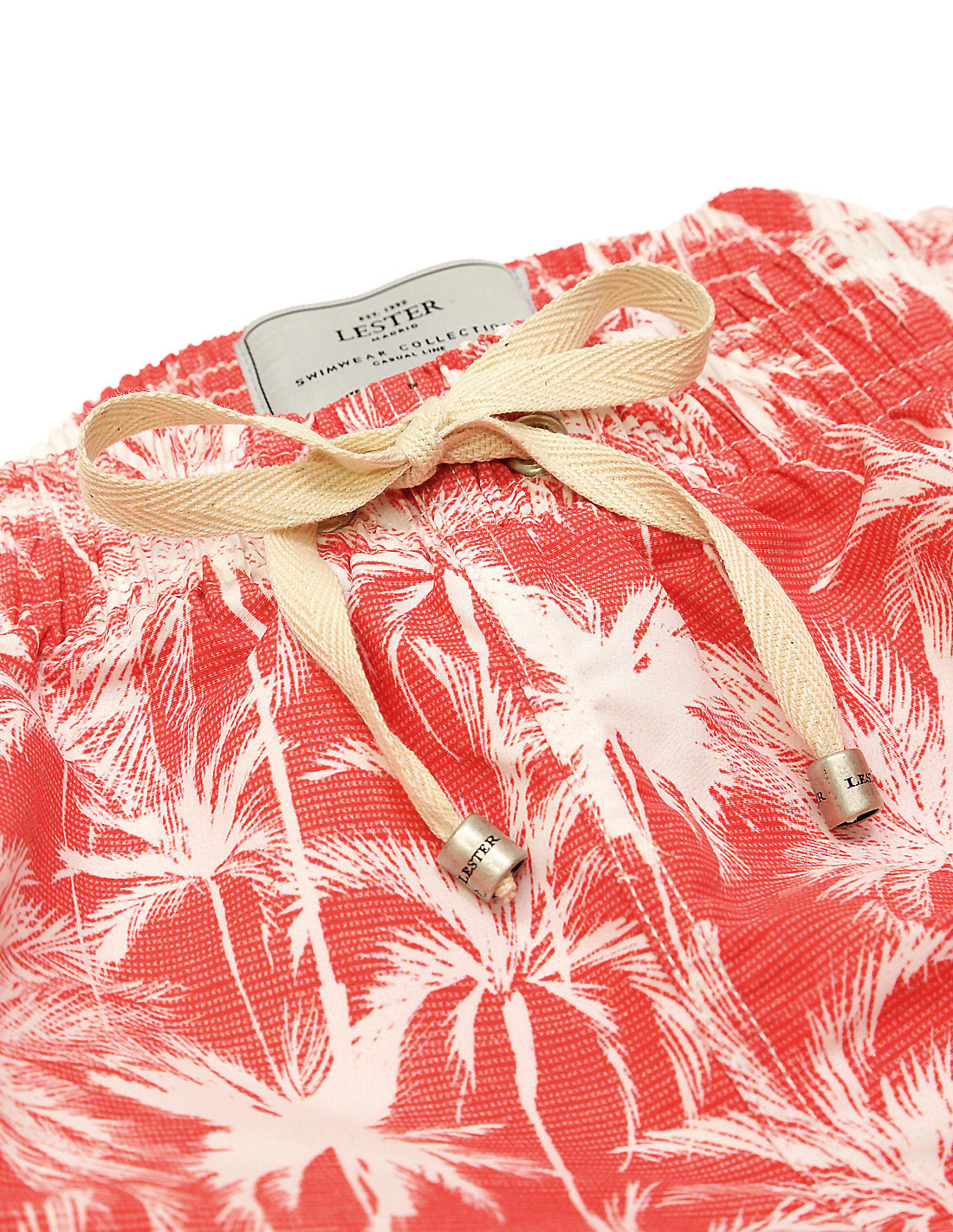 Traje de baño palmeras Rosa