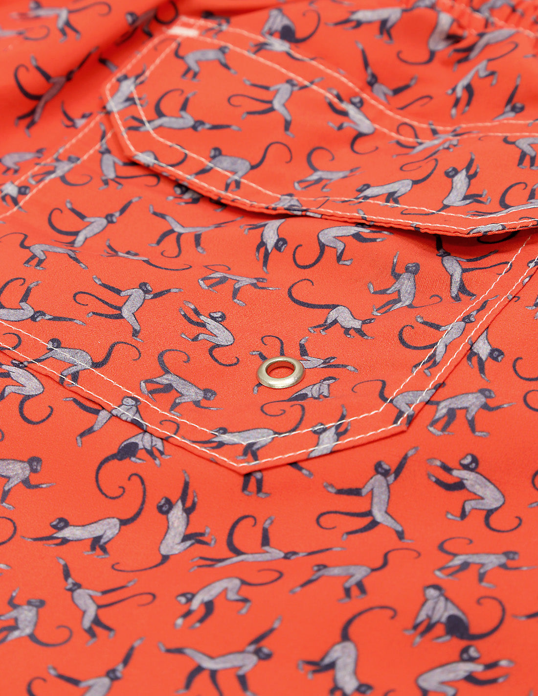 Traje de baño monos Rojo