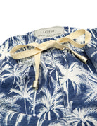 Traje de baño palmeras Azul
