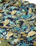 Traje de baño tropical monos Azul