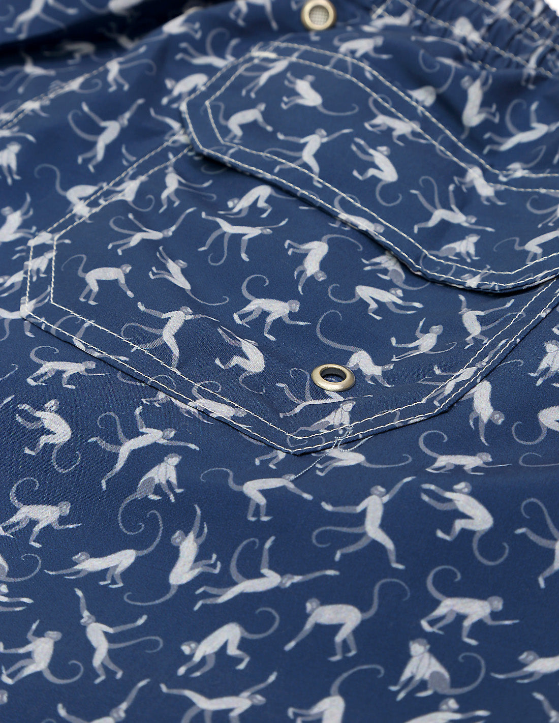 Traje de baño monos Azul