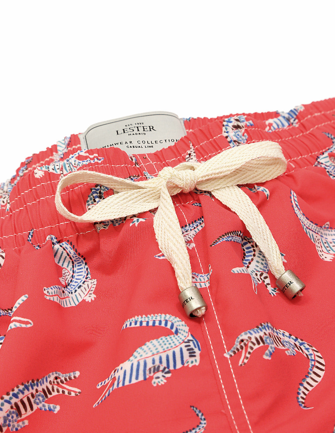 Traje de baño cocodrilos Rosa