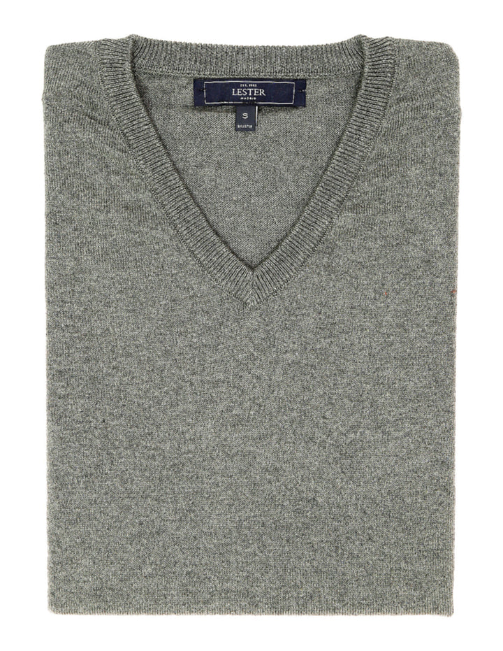Jersey pico algodón Gris