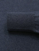 Jersey pico algodón Azul oscuro