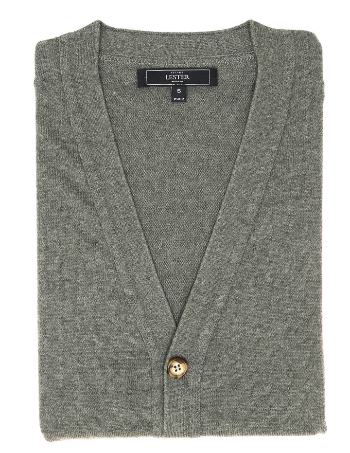 Cardigan  algodón Gris