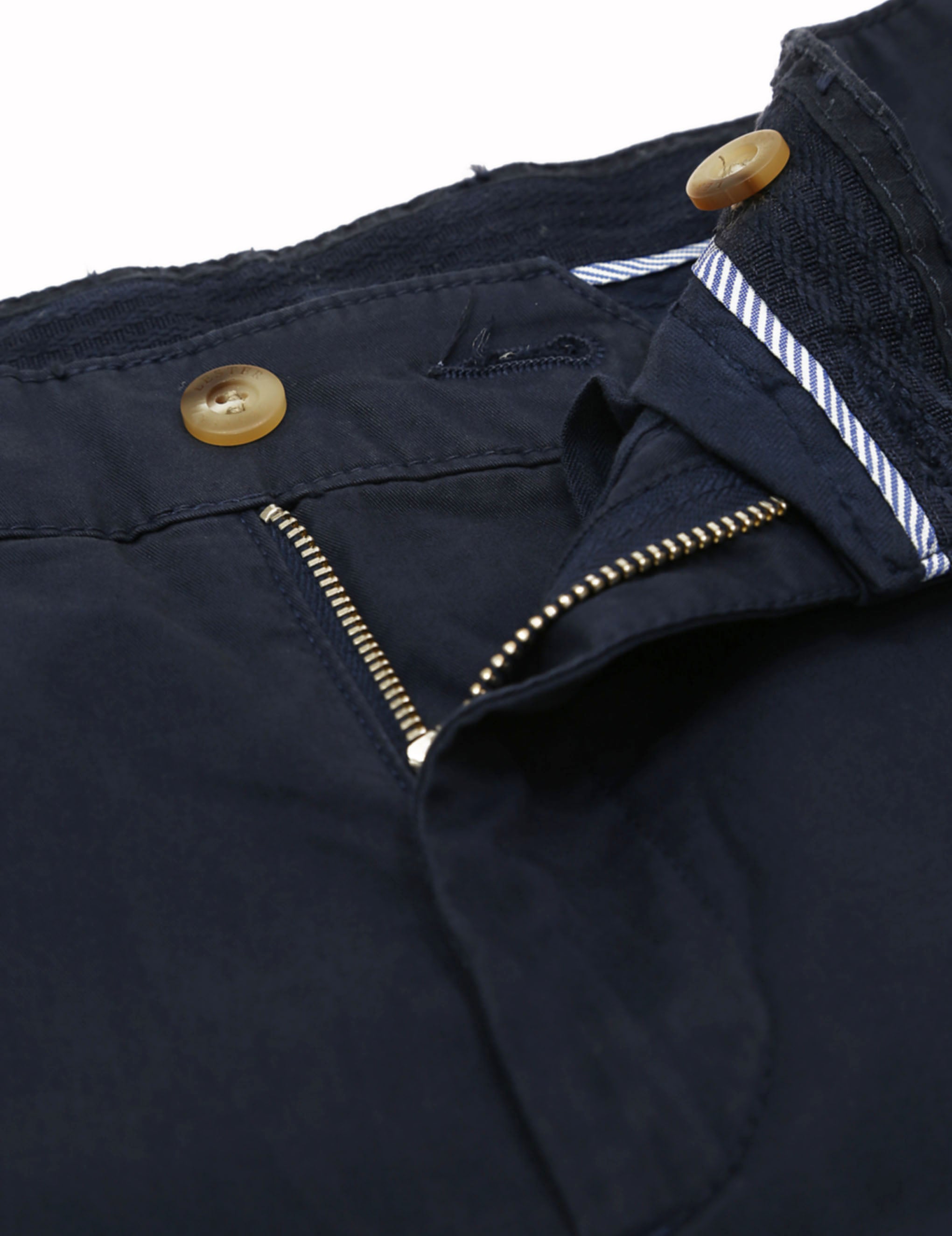 Pantalón elastan c/p Azul marino
