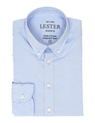 Camisa sport oxford liso Azul