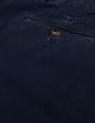 Pantalón lino algodón Azul oscuro