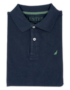 Polo pique manga corta Azul oscuro