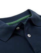 Polo pique manga corta Azul oscuro